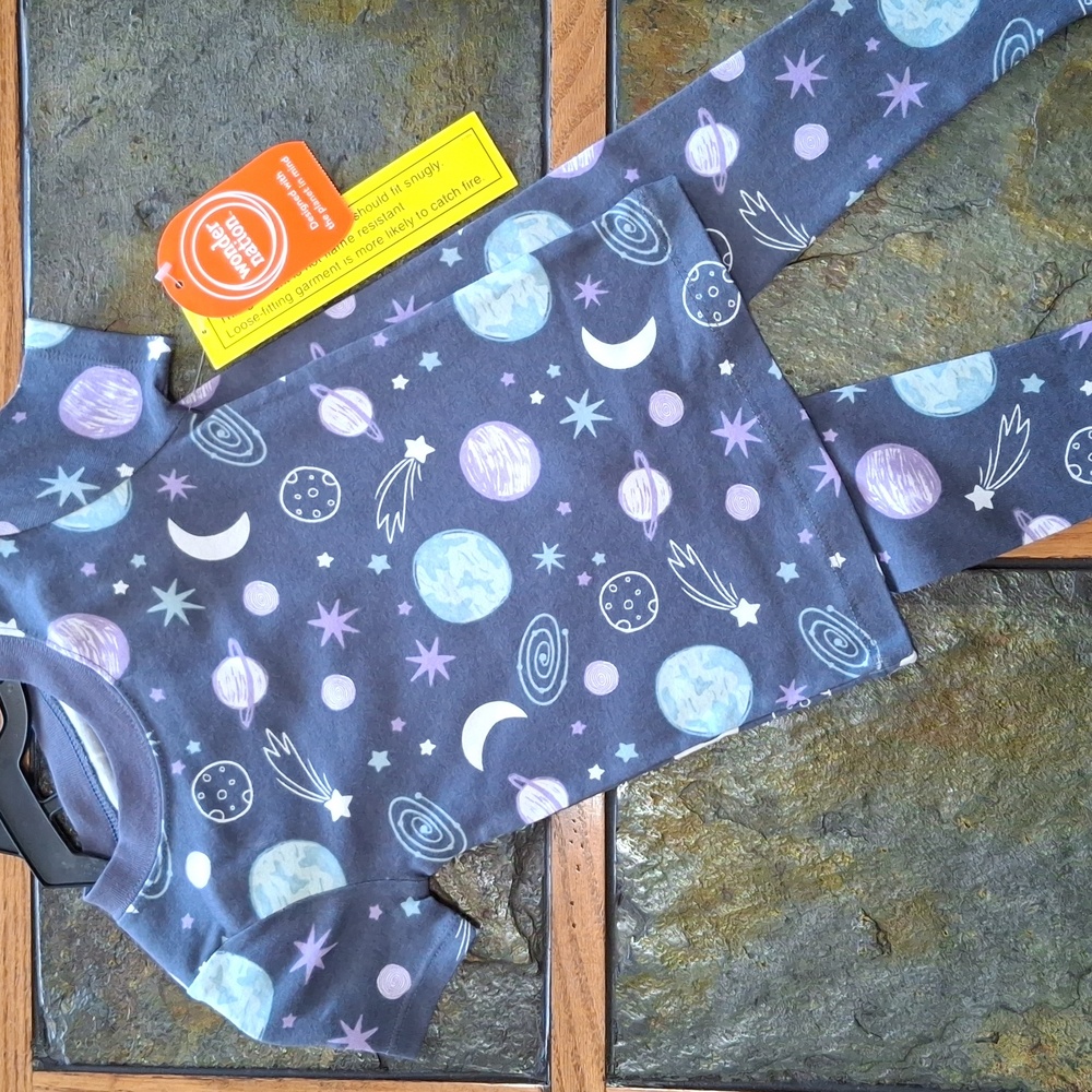 Wonder Nation Space Pajama Set
